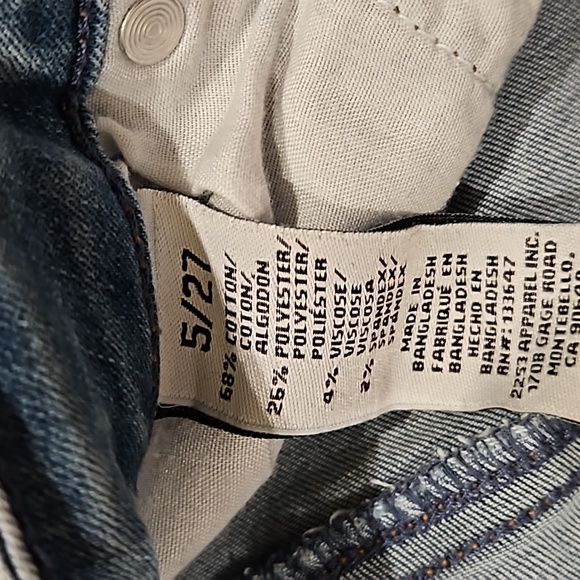 RE Generation Celebrity Pink jeans size 5/27 - Picture 4 of 4